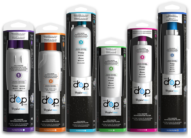 Une sélection de filtres Everydrop®